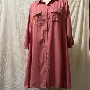 Speed control New York women's shirtdress size PL